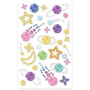 Avenir - Gem Stickers - Galaxy | Self Adhesive Rhinestones Stickers Craft Jewels Stick On Gems for Arts & Crafts Projects - Assorted Shapes, Sizes and Colors | Ages 3+