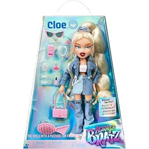 Bratz - Cloe Fashion Doll with 10 Accessories - Multicolour | Signature Bratz Style Collectible Packaging | Ages 6 + up