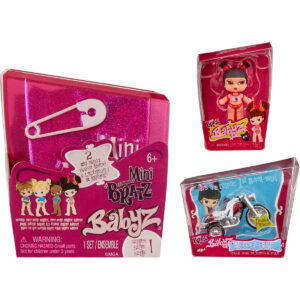 Bratz - Miniverse Mini Bratz Babyz Collectible Figures - Two Mini Bratz Babyz Pack of 1 (Multicolour) Suitable ages from 6 + and up