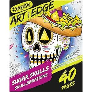 Crayola Sugar Skulls Coloring Book, Volume 3, Teen Coloring, (Page Count/Style May Vary)