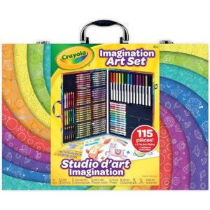 Crayola - Imagination Art Set | Holiday Toys, Gift for Boys and Girls | Arts and Crafts, Gifting & Scented Mini Inspiration Art Case | Ages 3+