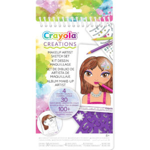 Crayola - Creations Compact Make-Up Artist Sketch Set | Ages 6+