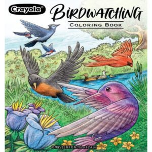 CRAYOLA 40-Page Coloring Book, Bird Watching