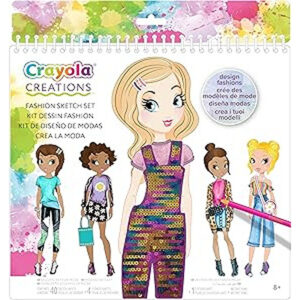 Crayola Creations Fashion Sketch Set