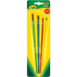 CRAYOLA Paintbrushes-4/Pkg