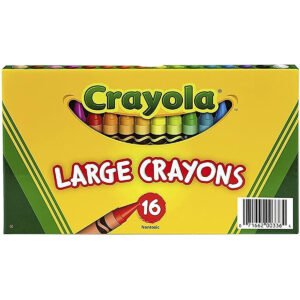 Crayola Binney & Smith (R) Large Crayon Set, Lift-Lid Box, A