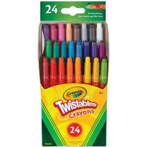 Crayola Mini Twistables Crayons, Multi-Colour, Cy52-9724