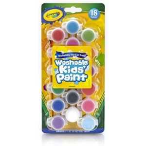 Crayola 54-0125 Crayola Washable Kid's Paint Pots - 18 Colors