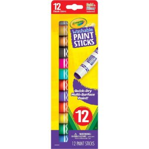 Crayola Washable Paint Sticks 12-Pieces