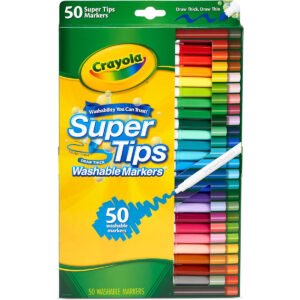 Crayola - SuperTips Washable Markers 50pc