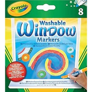 Crayola MRKR WSH WINDOW FX 8CT (24)