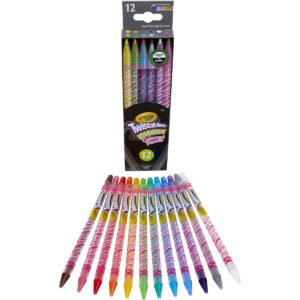 Crayola Erasable Twistable Colored Pencils 12-Pieces