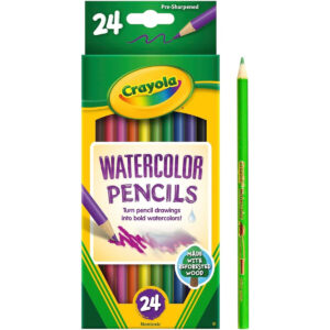Crayola Watercolor Pencils, Multi-Colour, Cy68-4304