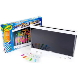 Crayola Ultimate Light Board - White, Kids Drawing Tablet, LED Drawing Board for Kids, Gift for Boys & Girls, Toys for Kids, 6+