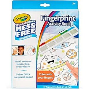 Crayola Color Wonder Fingerprint Activity Book (752842)