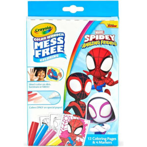 Crayola Color Wonder Mini Box Set, Spidey & His Amazing Friends great for ages 3 and up.
