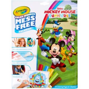 Crayola Color Wonder Coloring Pad & Markers, Mickey MoUSe Roadster Racers