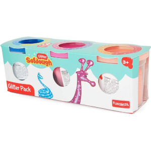 Funskool Fundough - Glitter Pack, Shaping and Sculpting, 3years +, Multi-Colour