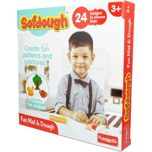 Funskool Fundough - Mat And Doh ,Shaping And Sculpting , 3Years + , Multi-Colour