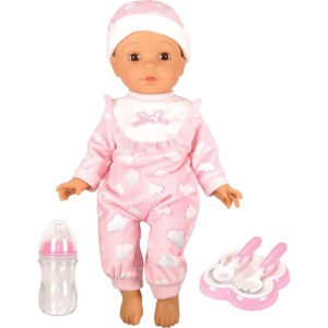Lotus 34035160163-16" inch, Soft-bodied Baby Doll ? Asian (No Hair)