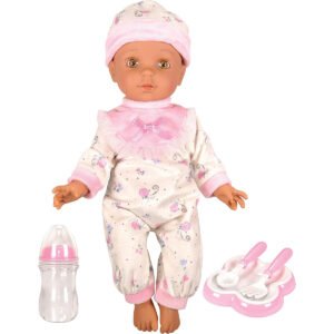 Lotus - 16" inch, Soft-bodied Baby Doll ? Hispanic (No Hair)