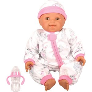 Lotus - 18" inch, Soft-bodied Baby Doll ? Hispanic (No Hair)