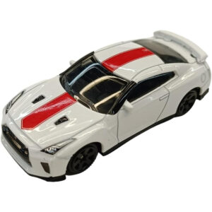 D-power – Nissan GTR - White | Die-Cast Replica, Ultimate Collector's Item, Race Cars | Toy Vehicles, Metal Toy Car Model - Pull Back Collection | Size - 1:64, For Kids 3+