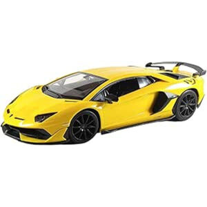 D-power – Lamborghini SVJ – Yellow | Die-Cast Replica, Ultimate Collector's Item, Super Cars | Toy Vehicles, Metal Toy Car Model - Pull Back Collection | Size - 1:64, For Kids 3+
