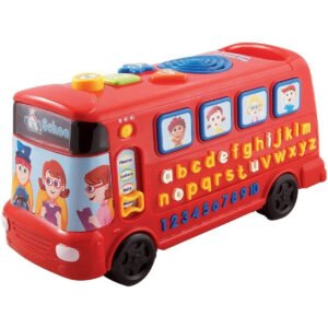 VTech Playtime Bus with Phonics, Red, 80064803