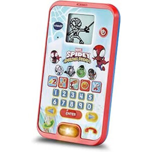 Vtech - Spidey and His Super Friends - Learning Phone (Multicolor) | For Children Aged 3-6 Years +