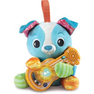 VTech Baby Puppy Sounds Guitar, Interactive Musical Toy, for Boys & Girls from 3, 6, 12, 24 + Months, English Version