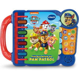 Vtech - The Big Book of PAW Patrol - Multicolour | Educational Learning Toy, Learn Letters & Words, Music & Phrases | Gift for Children 2-5 Years +