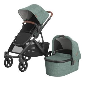 Uppababy - Vista V3  Bassinet - Gwen Green Melange