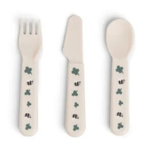 Done By Deer Foodie Cutlery Set Tiny Farm Sand