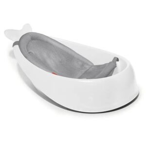 SkipHop - Moby Smart Sling 3-Stage Baby Bath Tub - White