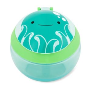 SkipHop - Zoo Snack Cup - Octopus - 222 ml
