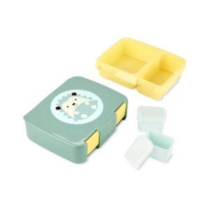 SkipHop - Zoo 2-Compartments Bento Lunch Box - Hedgehog