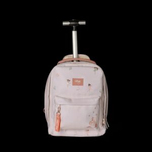 Citron - Ballerina Trolley Bag - Beige