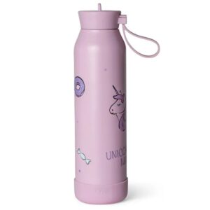 Citron - Stainless Steel Water Bottle - Stormy Unicorn - 500ml