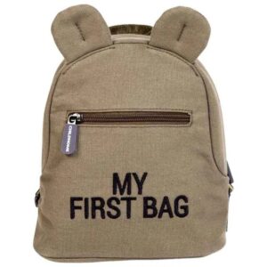 Childhome - My First Kids Bag - Khaki - 5-Inch/13cm