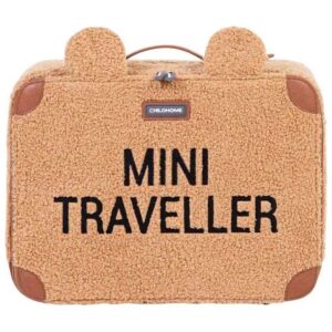 Childhome - Mini Traveller Kids Suitcase - Teddy Beige