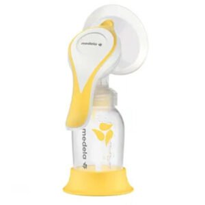Medela Harmony Flex Hand Milchpumpe Clear Yellow