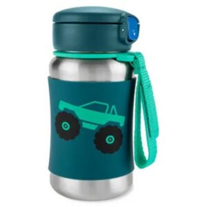 Skiphop - Spark Style Stainless Steel Straw Bottle - Truck - 350ml