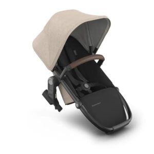 Uppababy - RumbleSeat V3 Stroller Seat Only - Liam Oat Melange/Chestnut Leather