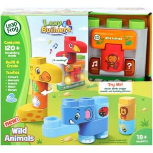 Leapfrog - Leapbuilders Wild Animals Toy - Multicolor