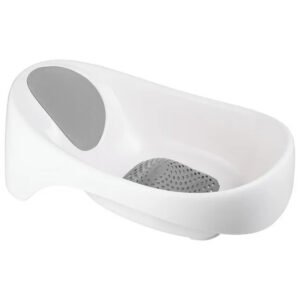 Boon - Soak Baby Bath Tub with 3 Stages Support Positions - Grey