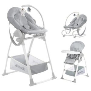 Hauck - Sit N Relax 3-in-1 High Chair - Stretch Grey