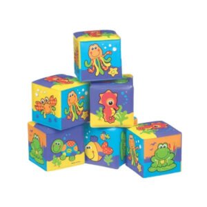 Playgro - My First Soft Blocks, BPA and Lead Free - 6pcs