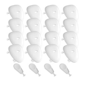 Nurtur - Sockets Cover - Pack Of 6 - White