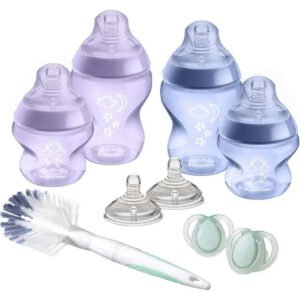 Tommee Tippee - Newborn Set Self-Sterilizing - Pink